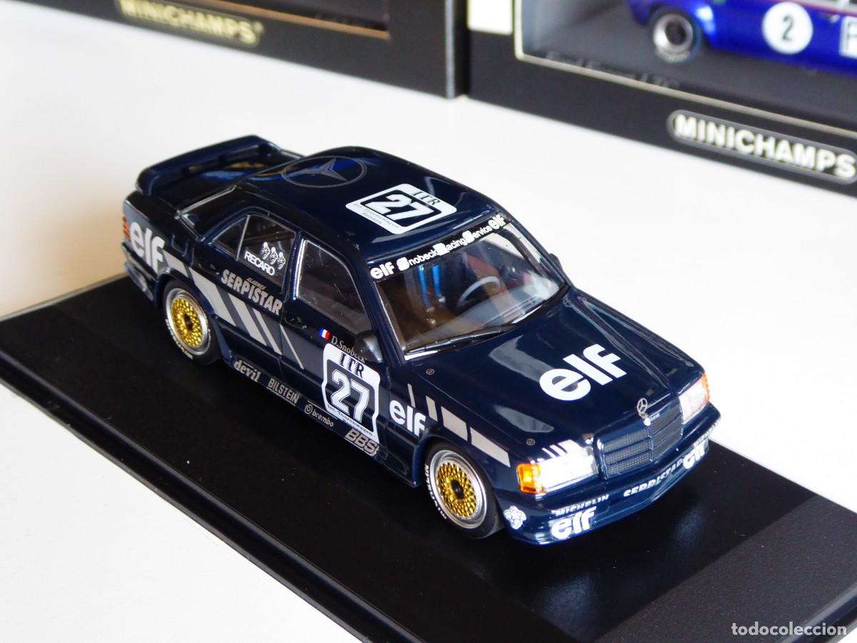 Coches a escala: 1/43 Minichamps Mercedes Benz 190 E 2.3 16 Elf Serpistar Snobeck Racing Service #27 DTM 1988
