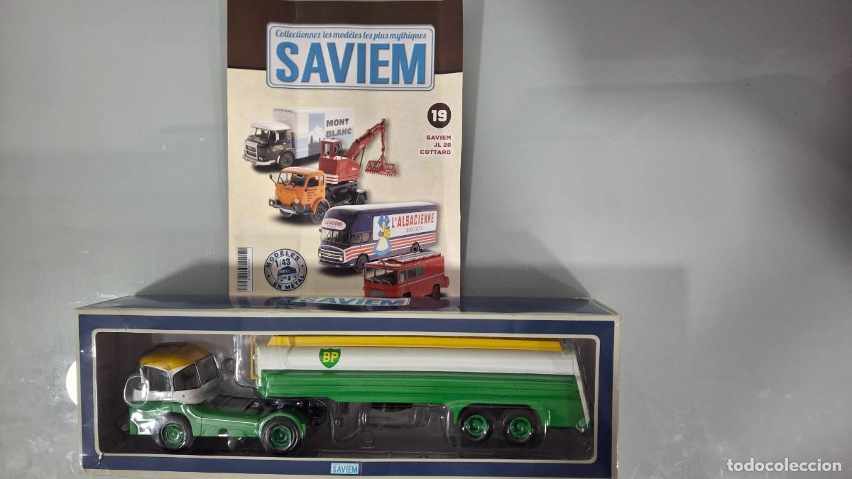 Coches a escala: Camion Saviem JL20 Cottard de BP a 1/43 de Altaya