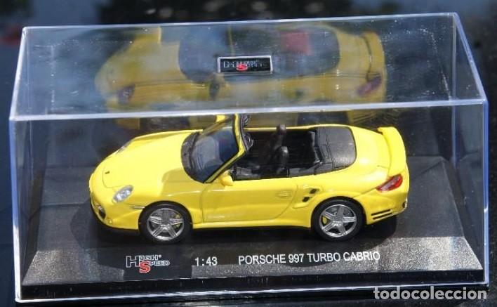 Coches a escala: PORSCHE 911 (997) TURBO CABRIO ESCALA 1/43 DE HIGH SPEED EN SU CAJA