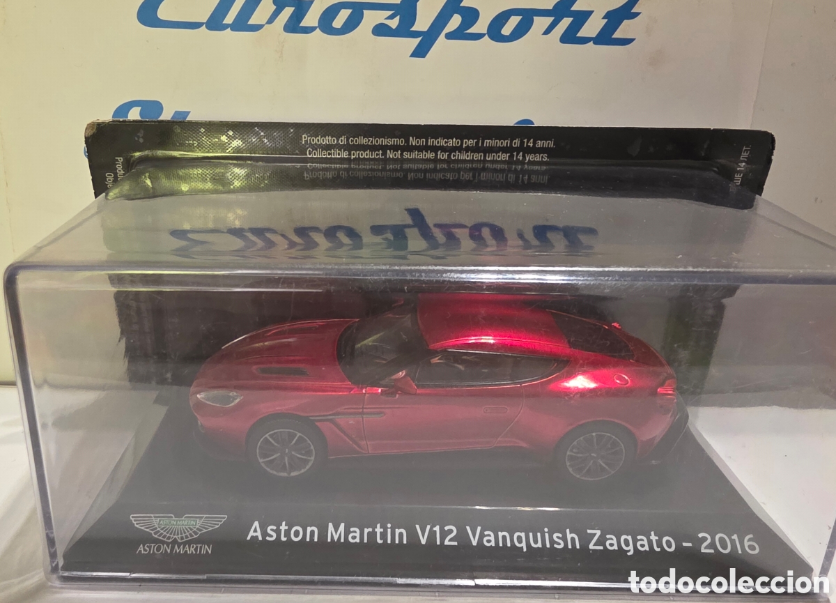 Coches a escala: Aston Martin V12 Vanquish Zagato escala 1/43