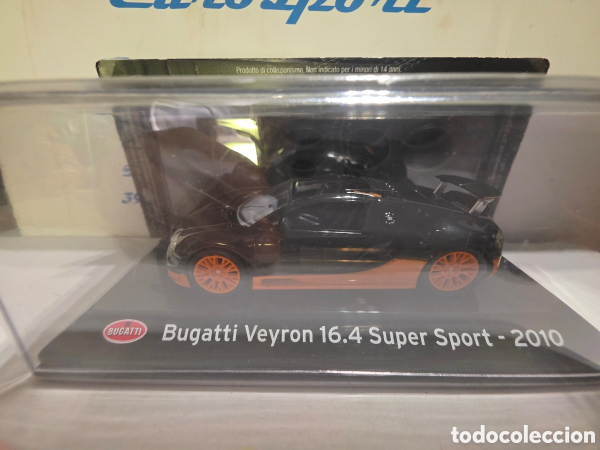 Coches a escala: Bugatti Veyron 16.4 S&uacute;per Sport 1/43