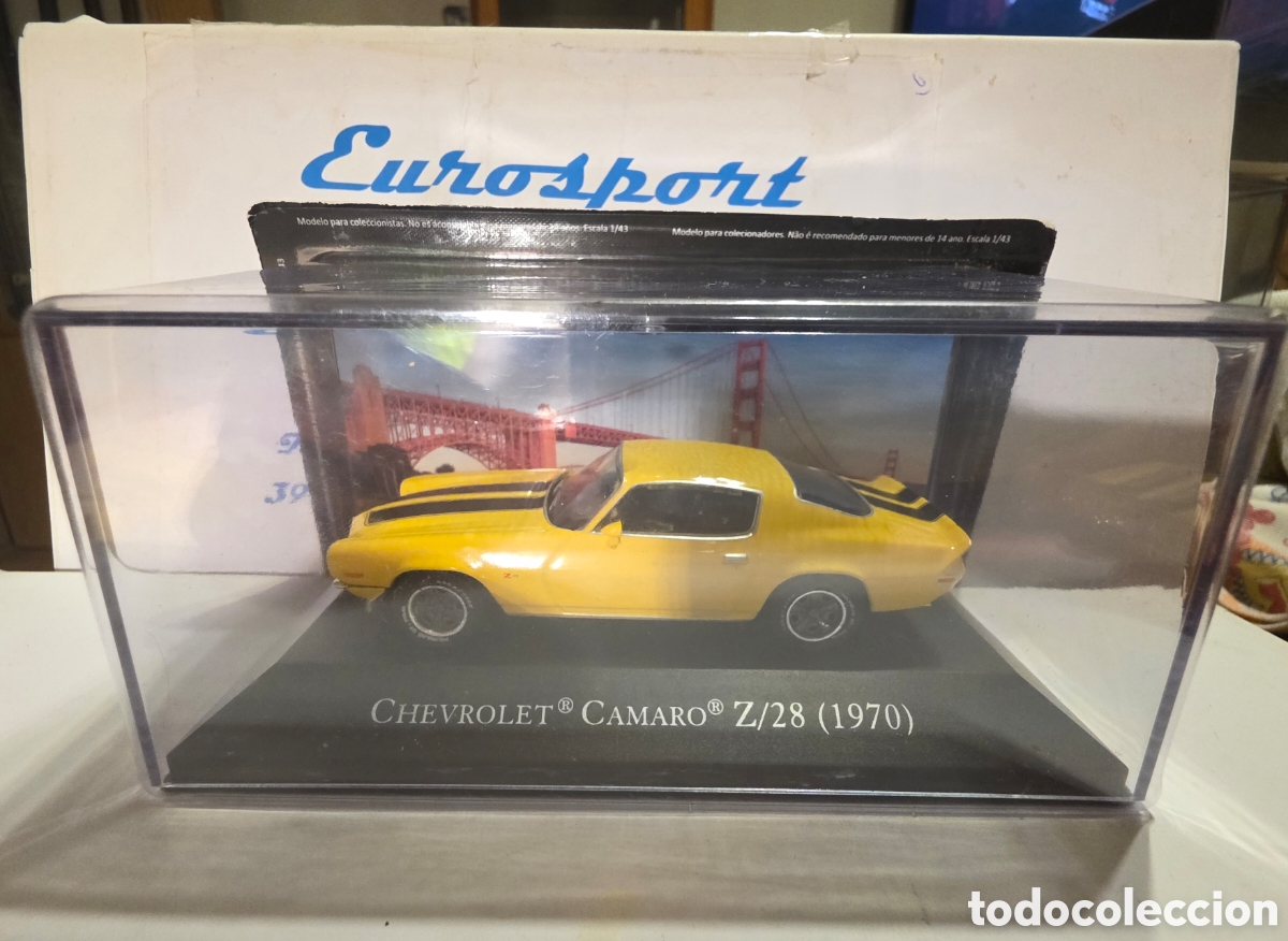 Coches a escala: Chevrolet Camaro Z28 1970 escala 1/43