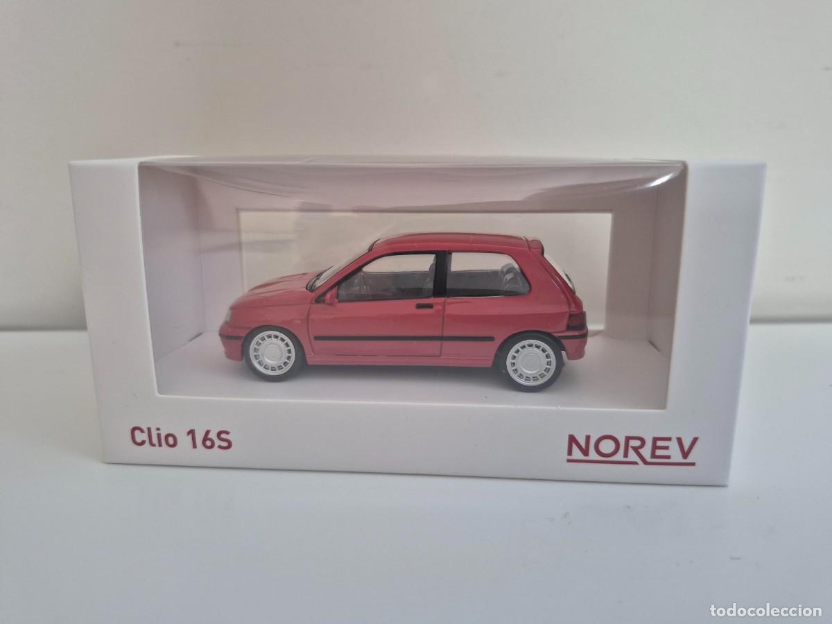 Coches a escala: 1/43 COCHE RENAULT CLIO ROJO 16 S 16S 1:43 NOREV MINIATURA