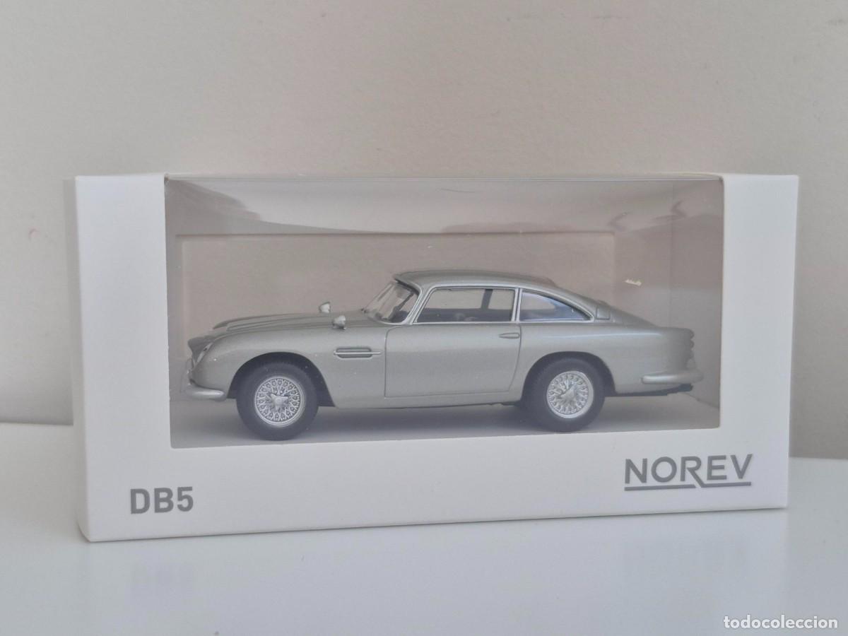 Coches a escala: 1/43 COCHE ASTON MARTIN DB5 GRIS 1:43 NOREV MINIATURA