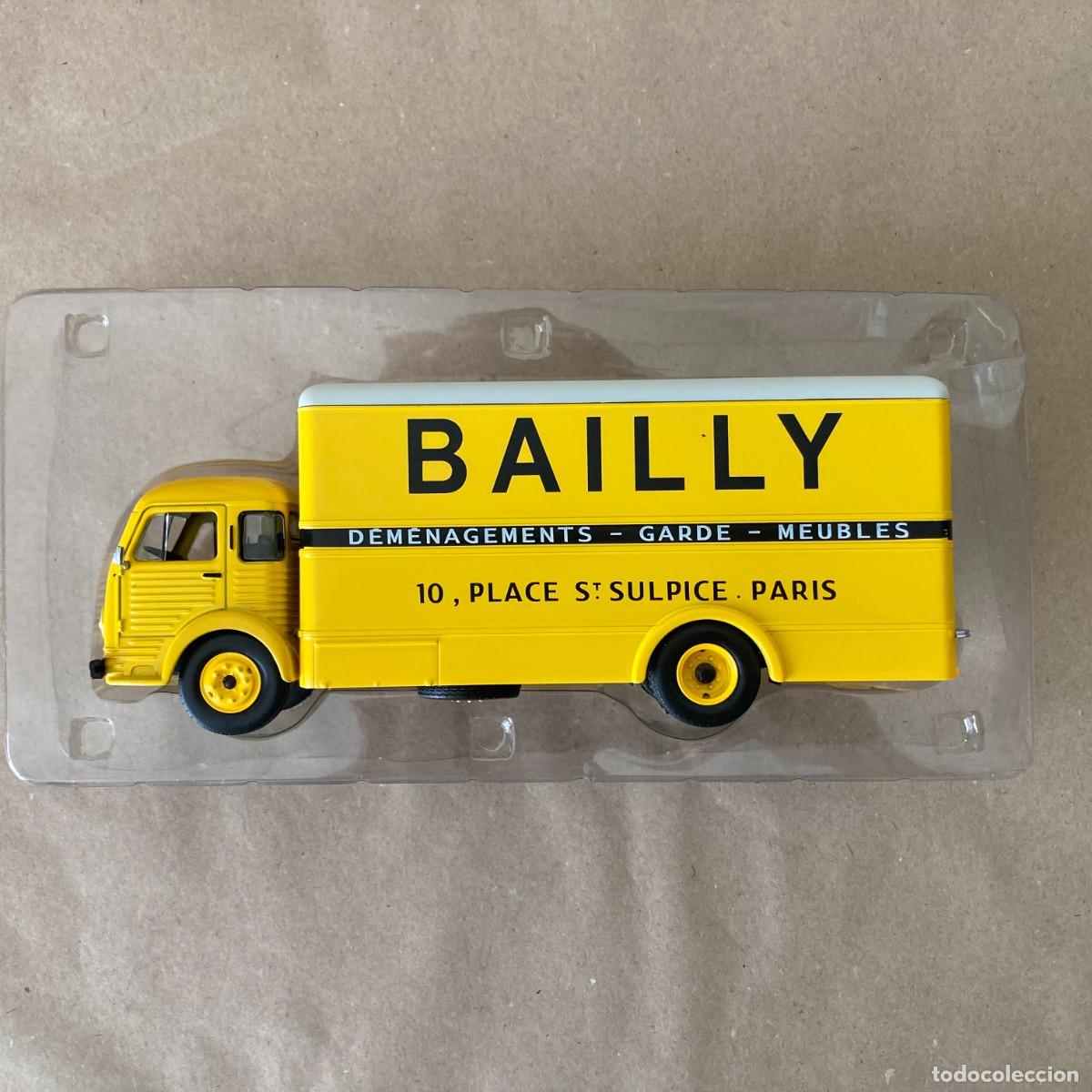 Coches a escala: COCHE COLECCCI&Oacute;N CAMIONES DE ANTA&Ntilde;O FORD SIMCA CARGO BAILLY 1953 D&eacute;m&eacute;nagement ALTAYA IXO ESCALA 1/43