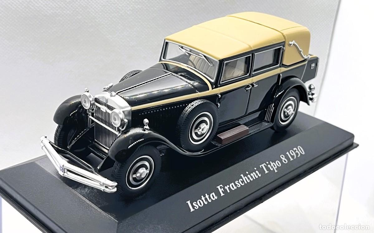 Coches a escala: ISOTTA FRASCHINI TIPO 8 DE 1930, IXO, ESC.1/43, NUEVO C/CAJA - FLA
