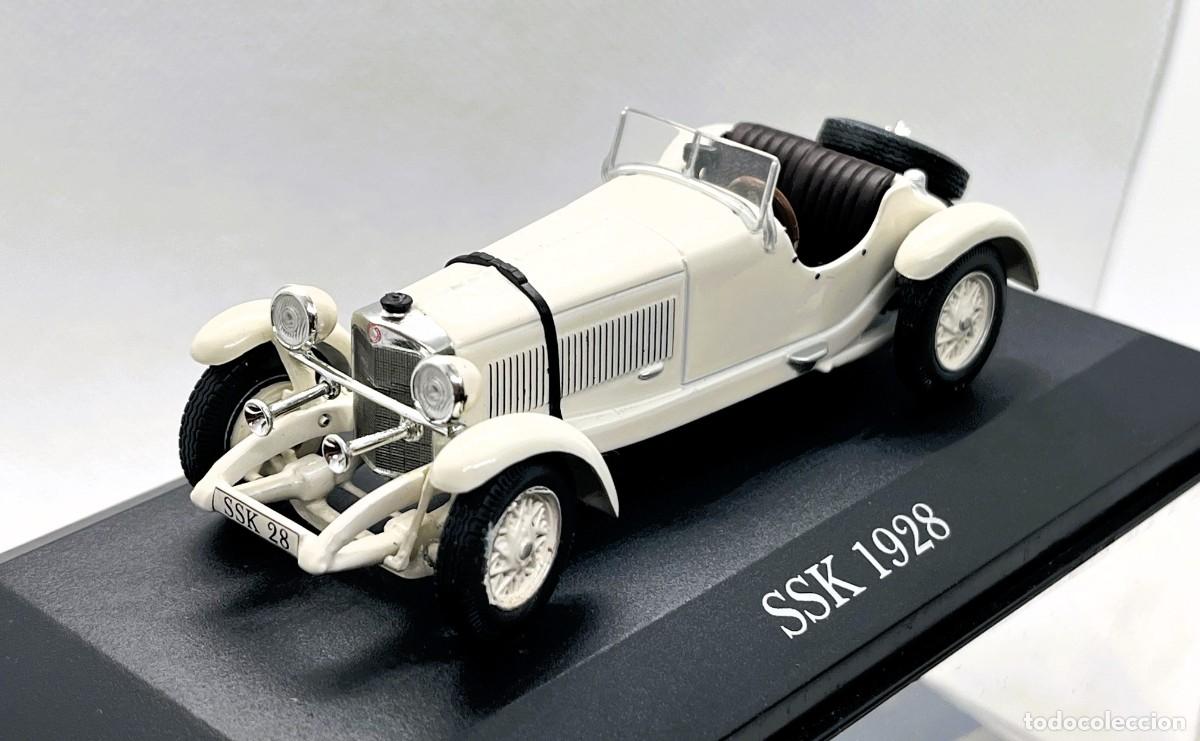 Coches a escala: MERCEDES BENZ SSK ROADSTER DE 1928, IXO, ESC. 1/43 NUEVO C/CAJA - FLA