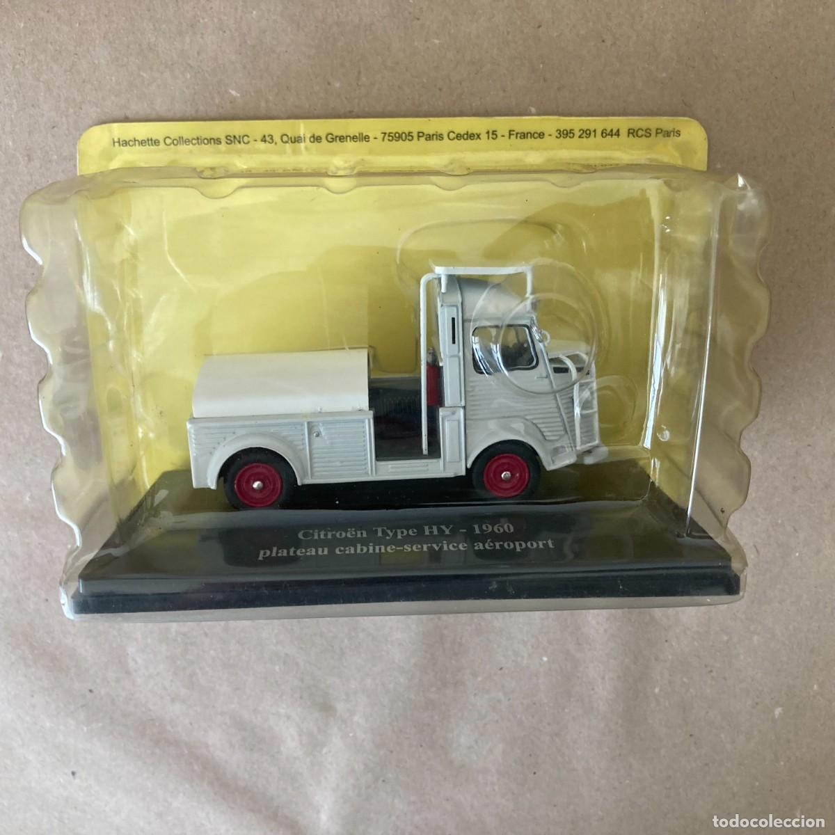 Coches a escala: COCHE COLECCI&Oacute;N CITRO&Euml;N TYPE HY 1960 PLATEAU CABINE SERVICE A&Eacute;ROPORT HACHETTE ESCALA 1/43