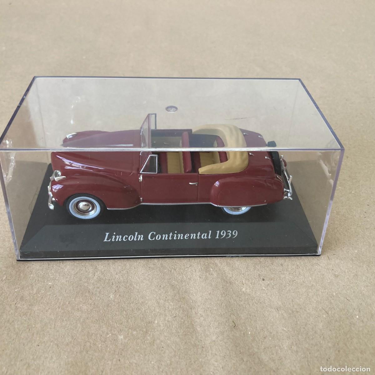 Coches a escala: COCHE COLECCI&Oacute;N &Eacute;POCA, LINCOLN CONTINENTAL 1939 DESCAPOTABLE IXO ALTAYA ESCALA 1/43