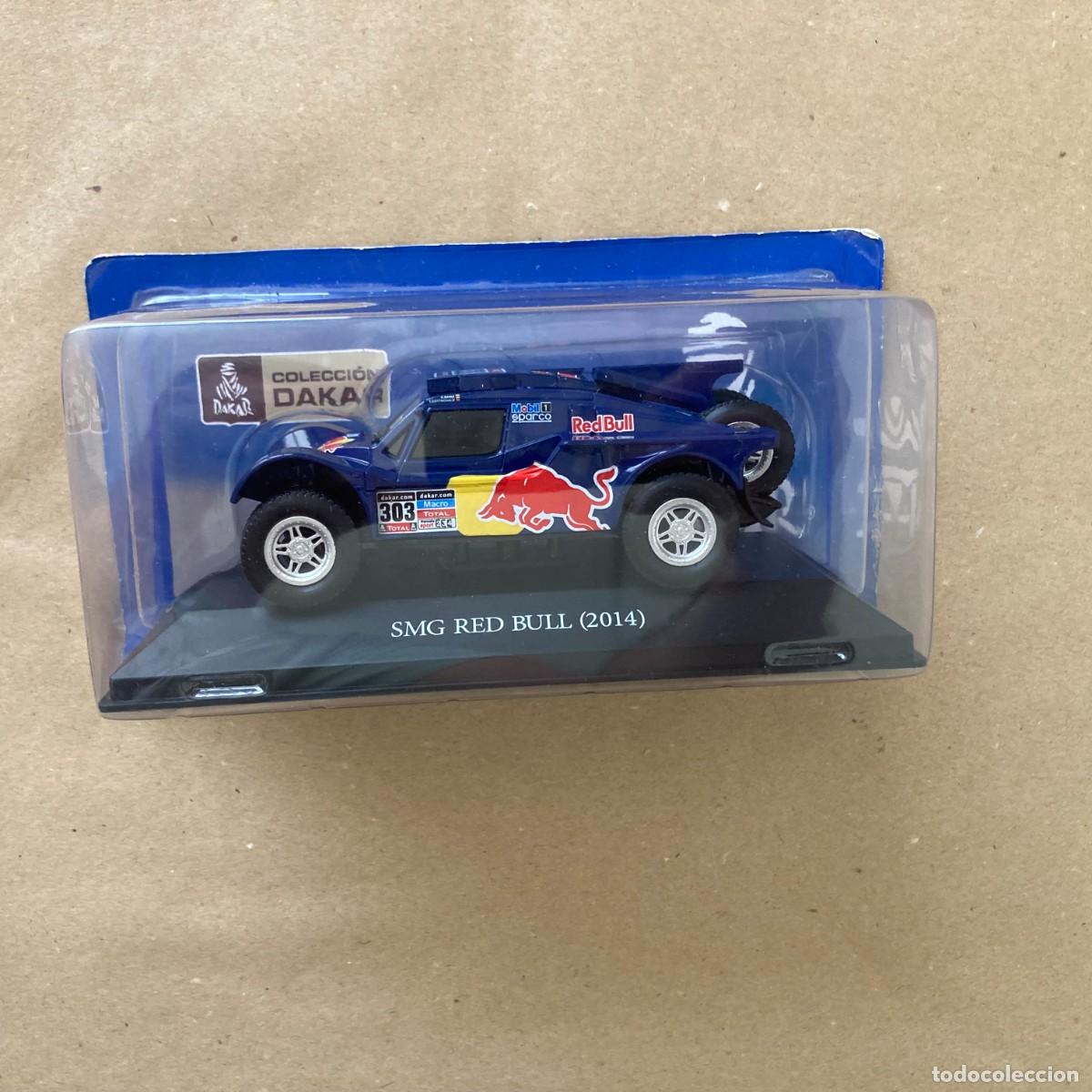 Coches a escala: COCHE COLECCI&Oacute;N BUGGY SMG RED BULL CARLOS SAINZ RALLY DAKAR 2014IXO SALVAT ALTAYA, ESCALA 1/48