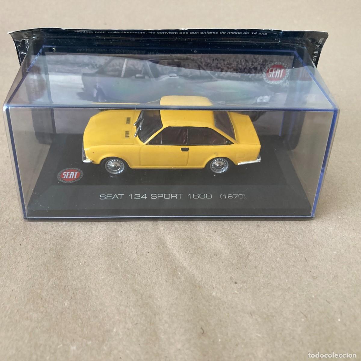 Carros em escala: COCHE COLECCI&Oacute;N SEAT 124 SPORT 1600 1970 IXO ALTAYA ESCALA 1/43