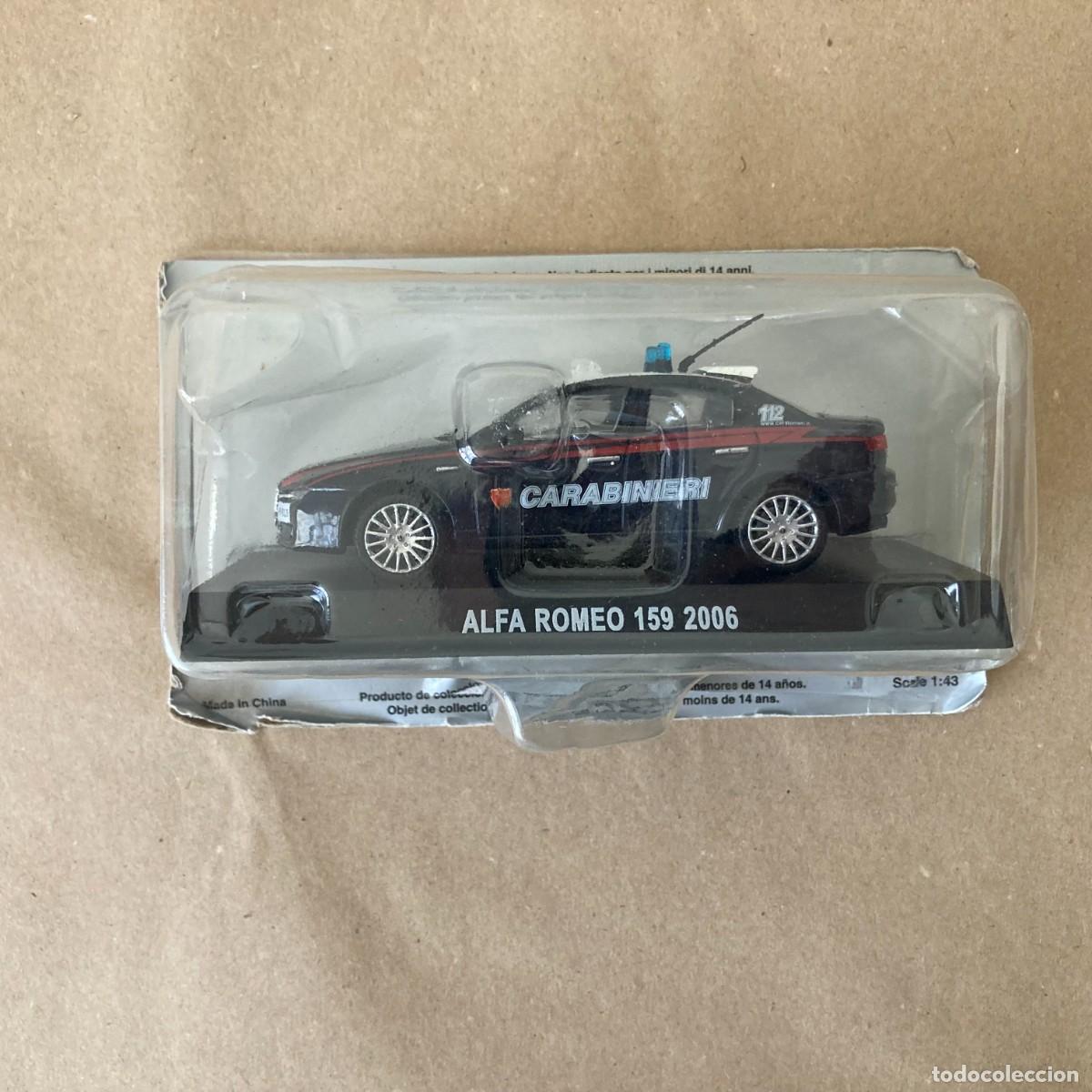 Carros em escala: COCHE COLECCI&Oacute;N POLIC&Iacute;A ITALIA ALFA ROMEO 159 2006 CARABINIERI IXO ALTAYA ESCALA 1/43