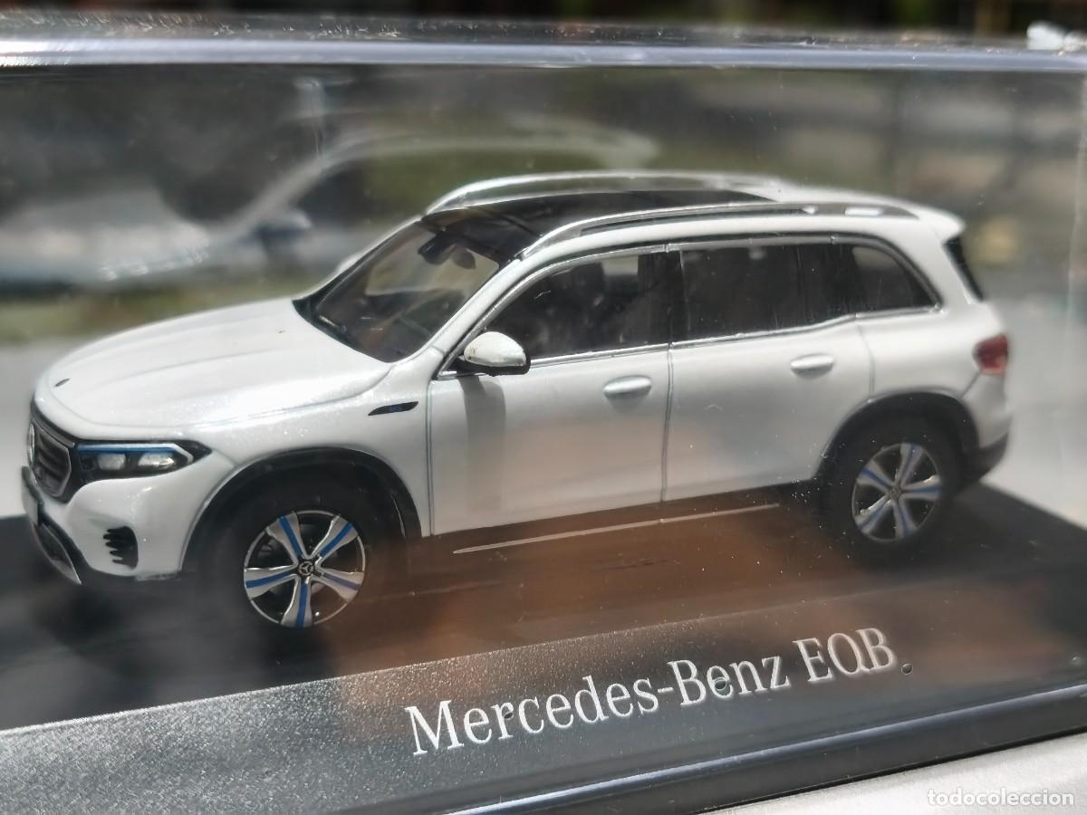 Modellautos: Mercedes-Benz EQB (2021). Escala 1/43. Herpa. Original Mercedes. DIGITAL WHITE MET