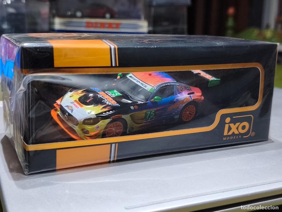 Coches a escala: Mercedes AMG GT3 Engel-Habul-Said-Vautier. 24 h. Daytona 2017. Escala 1/43. IXO Models GTM113