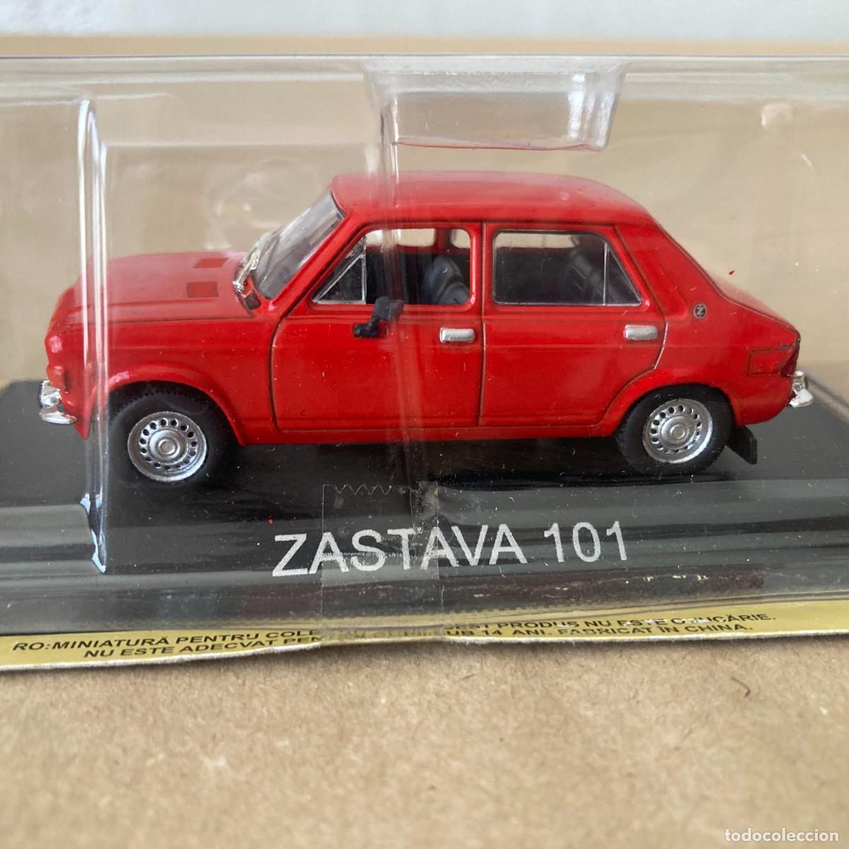 Auto in scala: COCHE COLECCI&Oacute;N CL&Aacute;SICOS EUROPA DEL ESTE ZASTAVA 101 STOJADIN 1971 ROJO IXO ALTAYA ESCALA 1/43