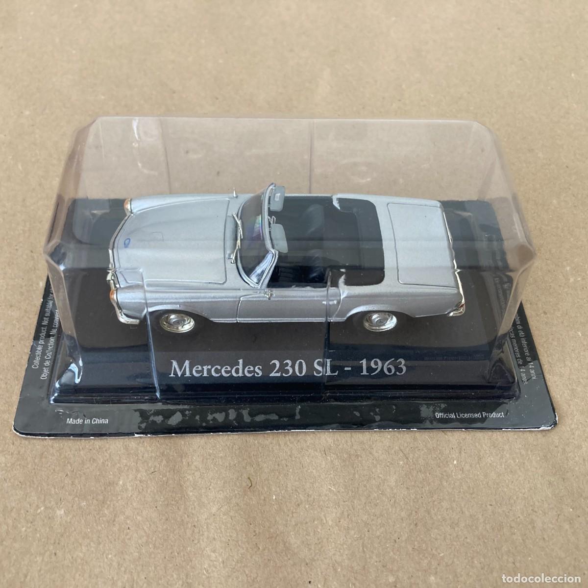 Auto in scala: COCHE COLECCI&Oacute;N COCHES CL&Aacute;SICOS MERCEDES BENZ 230 SL W113 1963 IXO ALTAYA ESCALA 1/43
