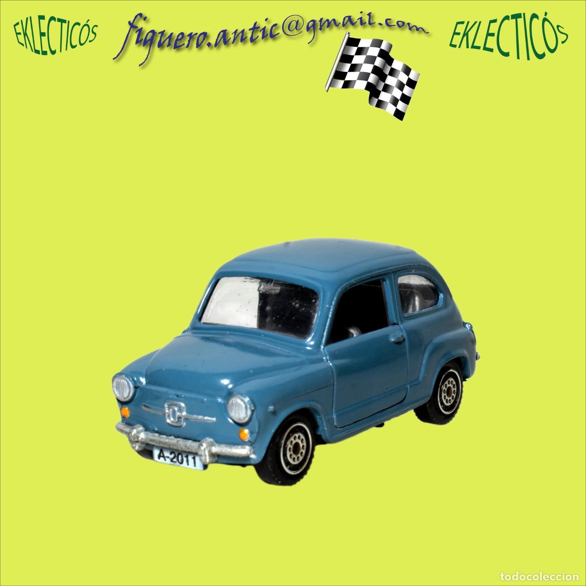 Auto in scala: COCHE a ESCALA. SEAT 600 . E:1/43 GUISVAL