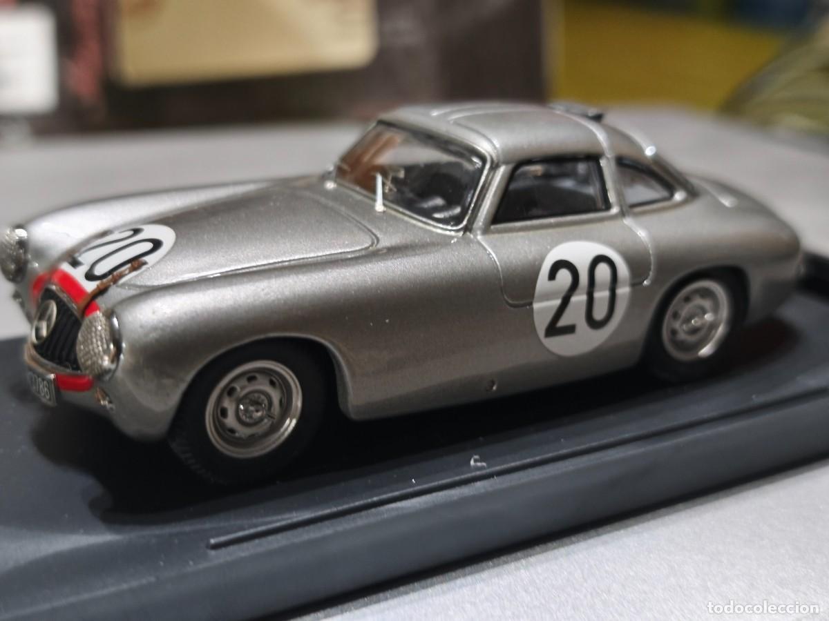 Auto in scala: Mercedes 300SL (1952) Coup&eacute; Le Mans Helfrich-Niedermayer. Escala 1/43. Bang 7253.