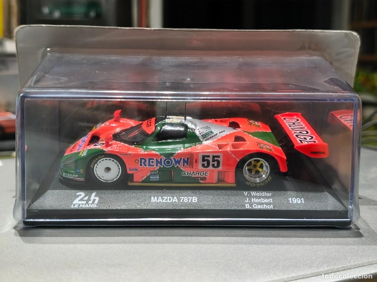 Coches a escala: Mazda 787B. (1991) Weidler-Herbert-Gachot. 24H Le Mans. Escala 1/43. IXO.