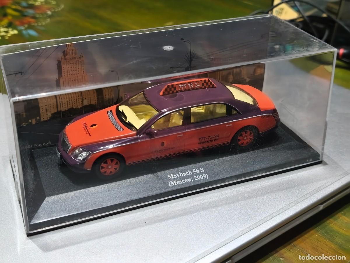 Coches a escala: Maybach 56 S (Moscow Taxi 2009) Escala 1/43. Altaya IXO.