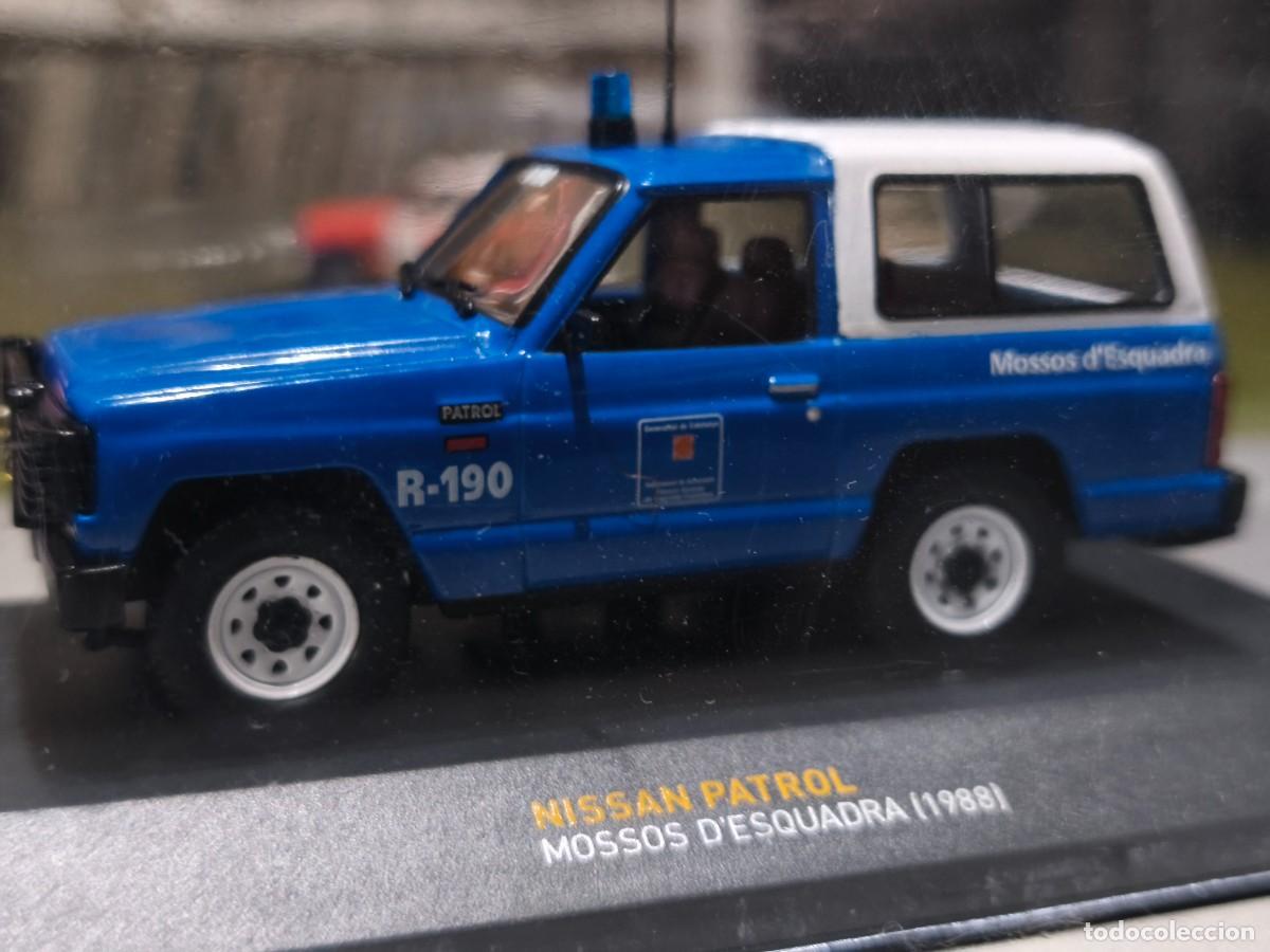 Coches a escala: Nissan Patrol Mossos d'Esquadra (1988). Escala 1/43. IXO Altaya.