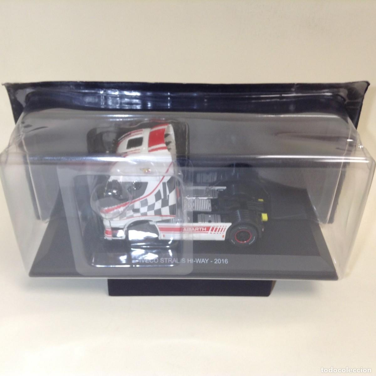 Coches a escala: CAMI&Oacute;N IVECO STRALIS HI-WAY 2016 ABARTH - ESCALA 1:43 **HACHETTE** &iexcl;EN BL&Iacute;STER!