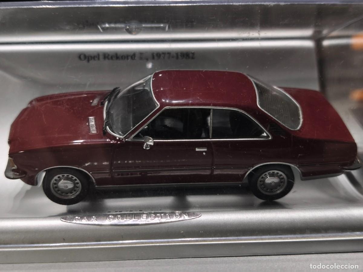 Modellautos: Opel Rekord 1900 D . Escala 1/43 (1975) Dark Red. Minichamps.