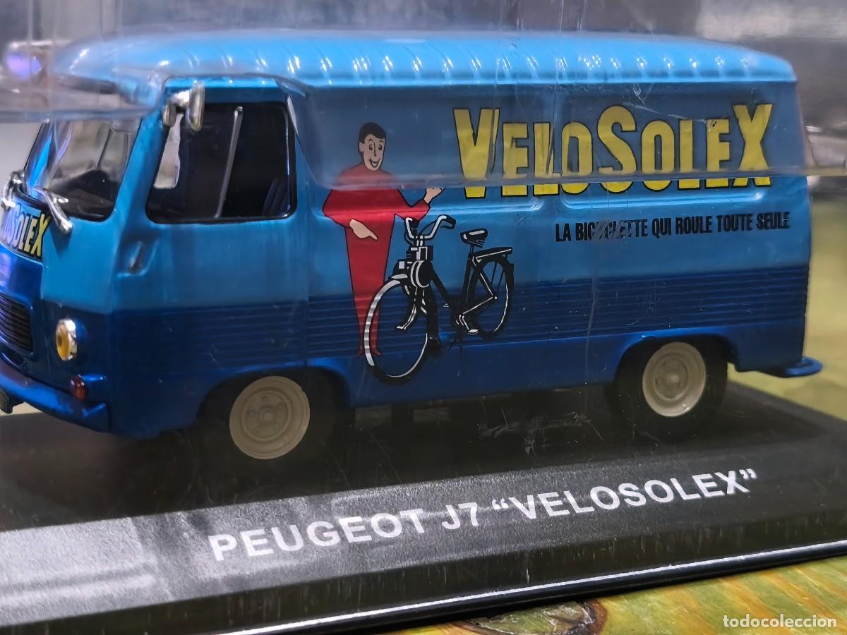 Voitures &agrave; l'&eacute;chelle: Peugeot J7 VeloSolex. Escala 1/43. Altaya.