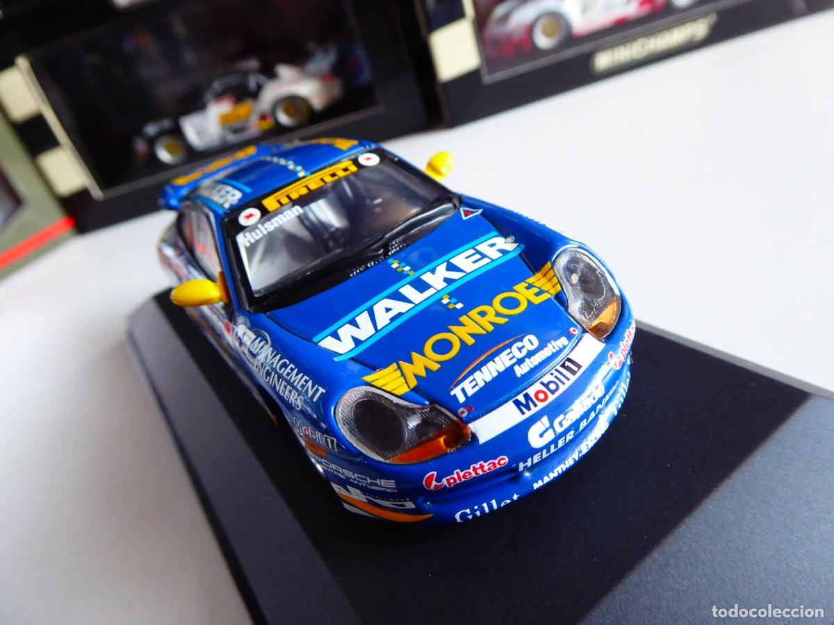 Auto in scala: 1/43 Minichamps Porsche 911 GT3 Walker Monroe Team Manthey #10 Winner Supercup 1998 Huisman