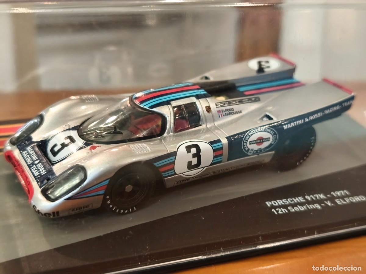 Coches a escala: Porsche 917K 917 K (1971) Ganador de las 12H. de Sebring . Elford-Larrouse. Escala 1/43. Altaya.