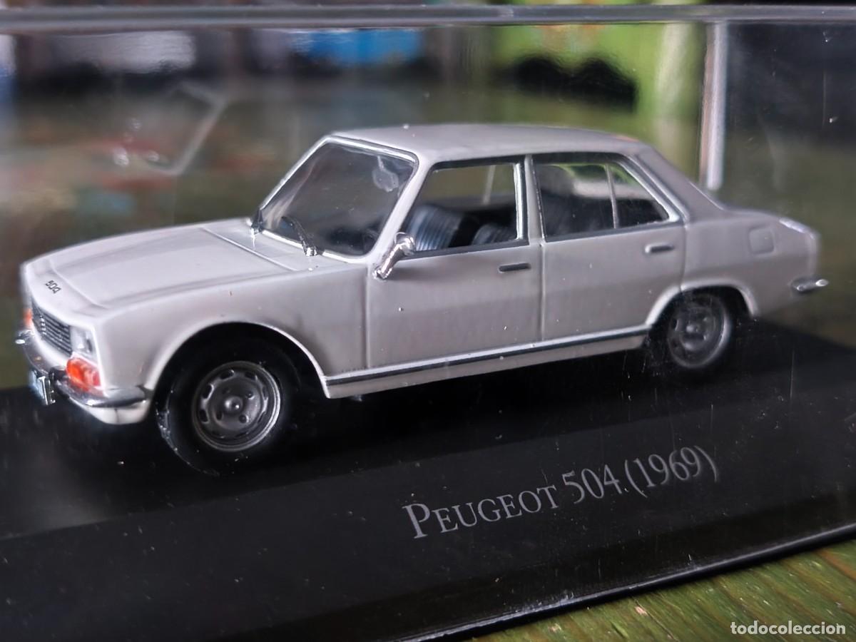 Coches a escala: Peugeot 504 (1969). Escala 1/43. SALVAT IXO Coches Inolvidables Argentina.