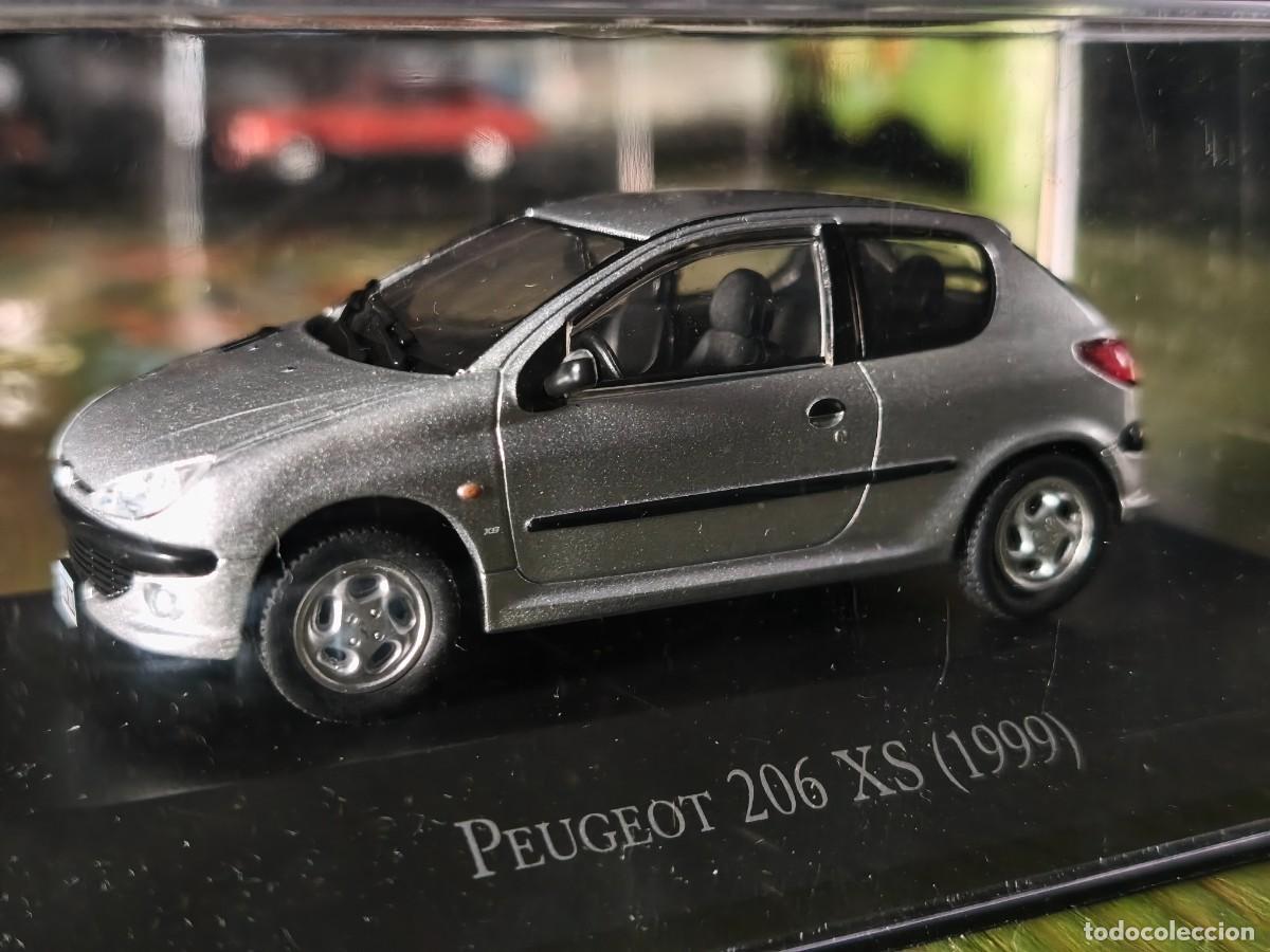 Coches a escala: Peugeot 206 XS (1999). Escala 1/43. IXO Salvat Autos Inolvidables Argentina.