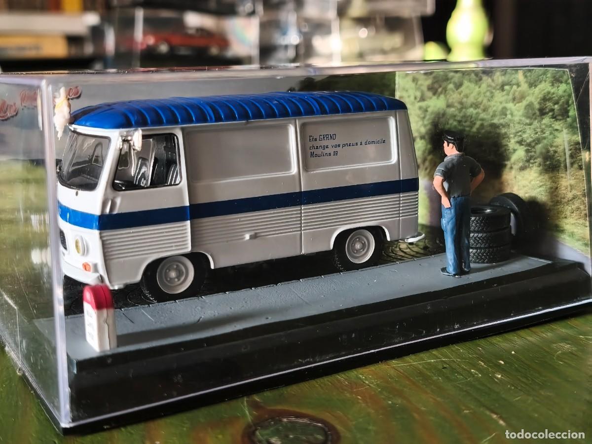 Coches a escala: Diorama Peugeot J7. Escala 1/43. Altaya