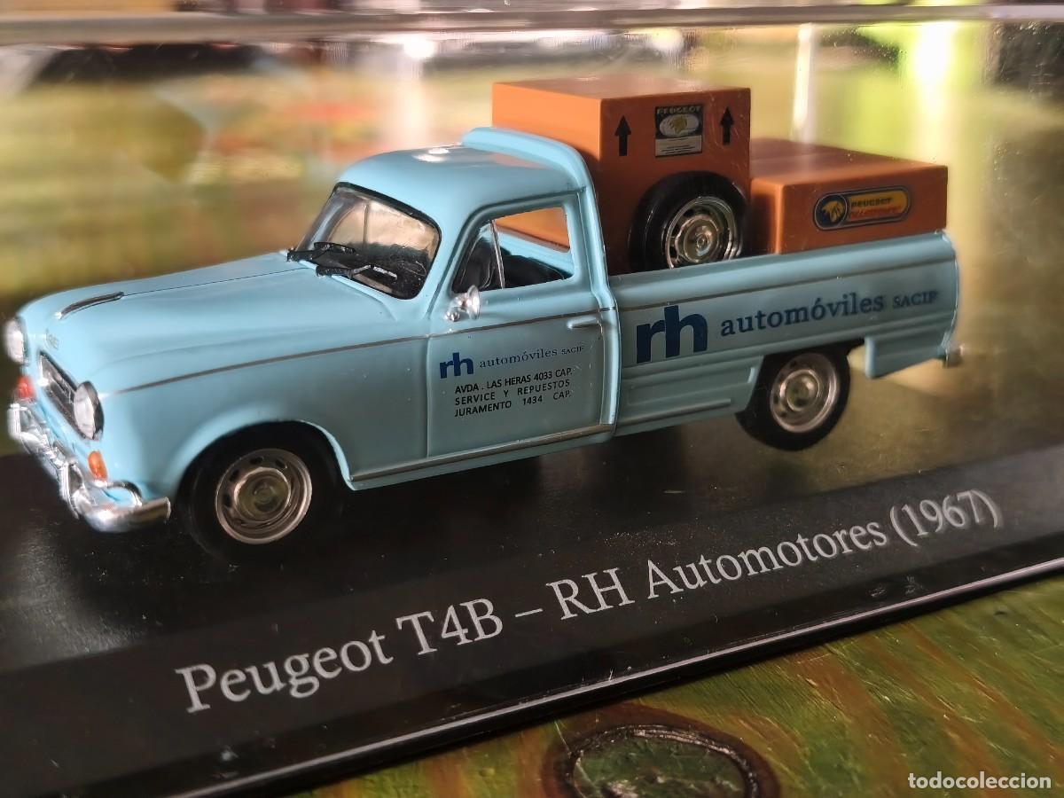 Coches a escala: Peugeot T4B RH Automotores (1967).Escala 1/43. Salvat. Veh&iacute;culos de reparto.