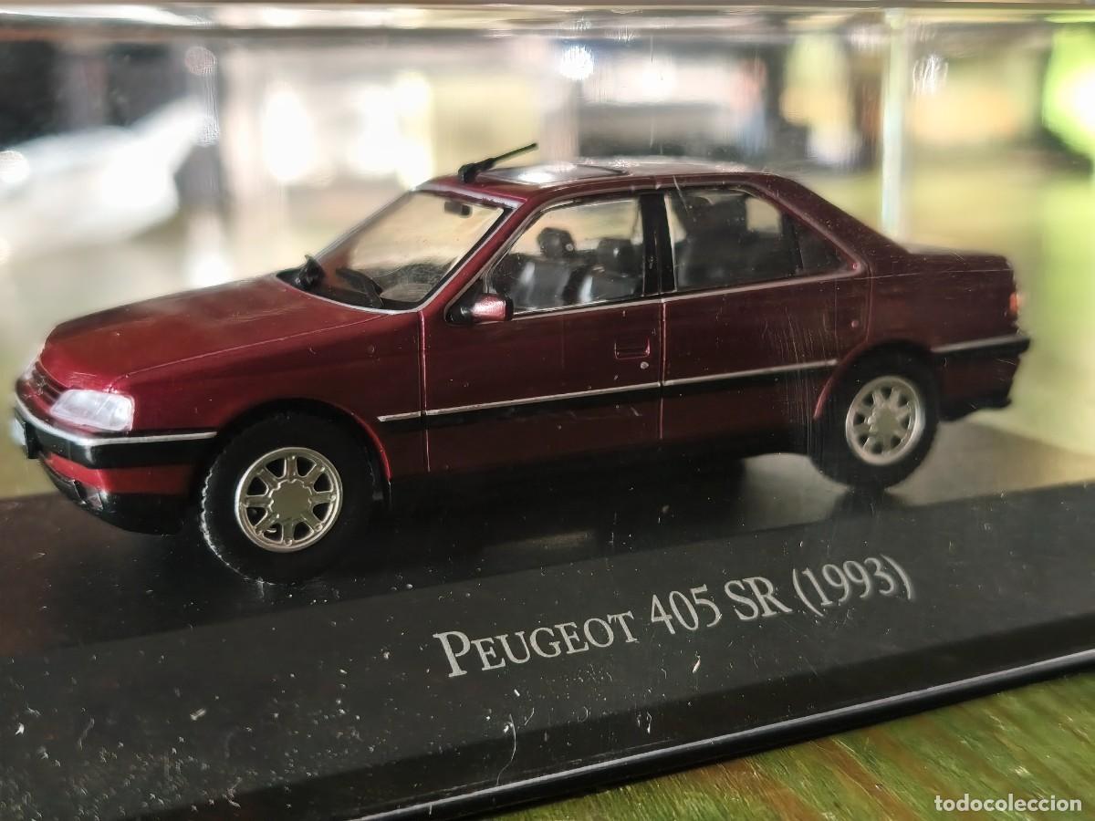 Coches a escala: Peugeot 405 SR. (1993) .Escala 1/43. Salvat IXO. DARK RED ARGENTINA
