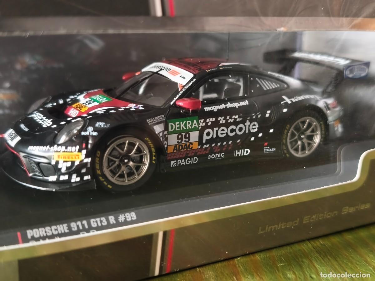 Coches a escala: Porsche 911 GT3 ADAC GT Masters 2001. Escala 1/43. IXO LEGT43036 Muller-Renauer