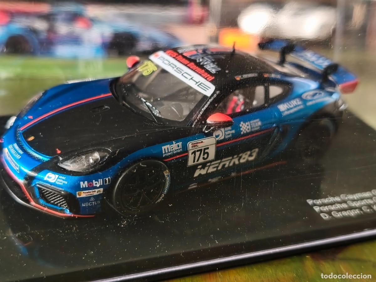Coches a escala: Porsche Cayman GT4 CS MR. Cup Deutschland 2022.Escala 1/43. IXO. Gregor-Krombach.
