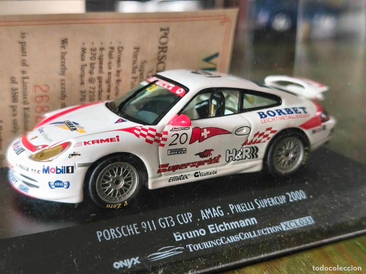 Coches a escala: Porsche 911 GT3 AMAG Pirelli Supercup 2000.Escala 1/43. Onyx XCL031. Bruno Eichmann
