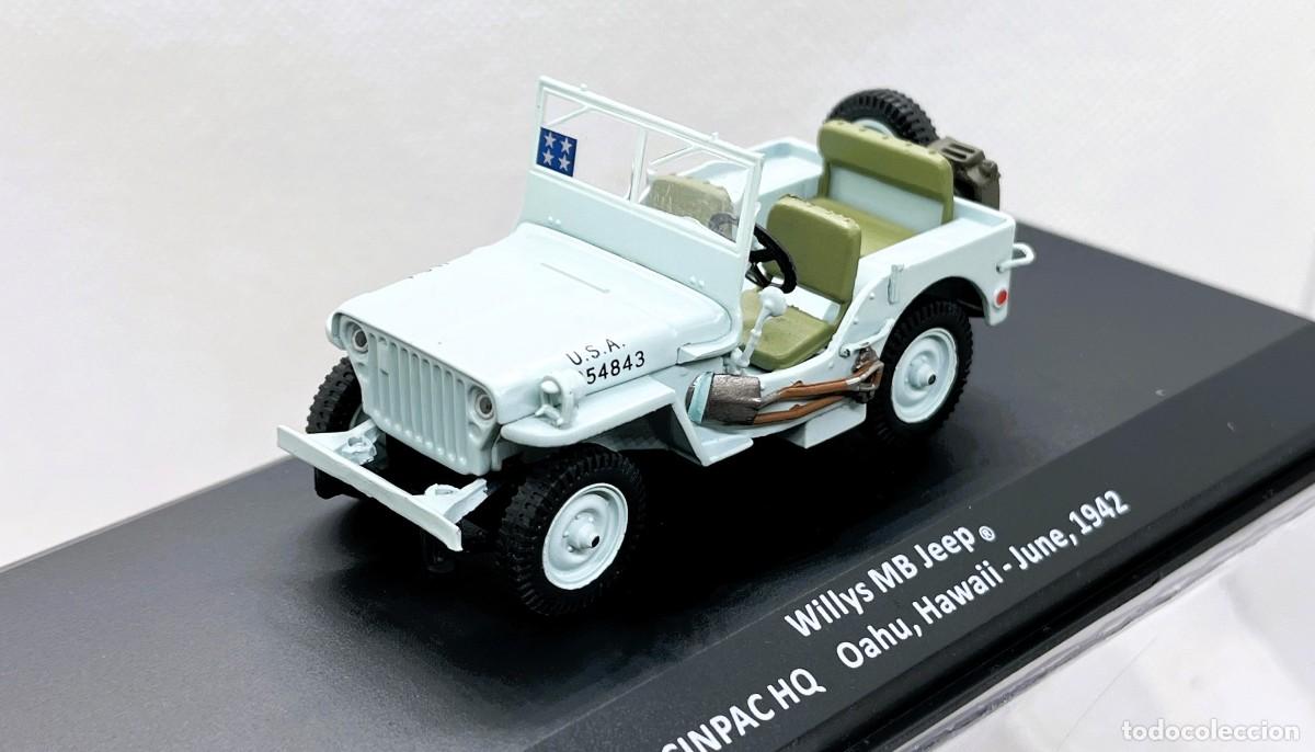 Coches a escala: Coche a escala1843 Willys MB Jeep 1942, Altaya, nuevo, C/CAJA - FLA/