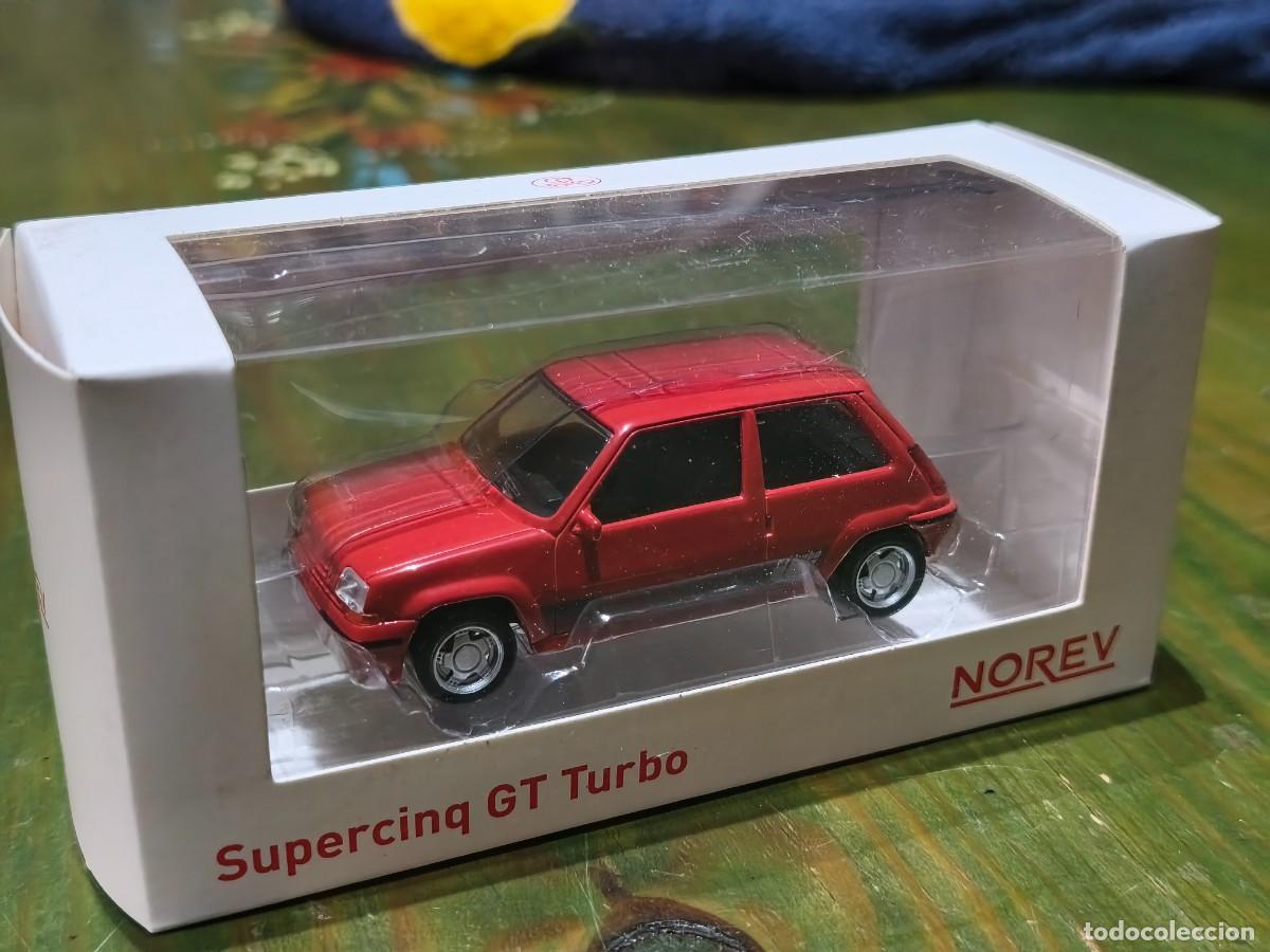 Carros em escala: Renault Supercinco Supercinq GT Turbo. Escala 1/43. Norev.