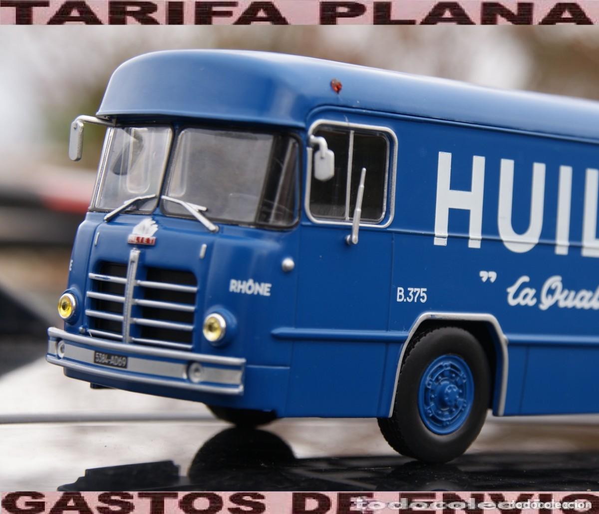 Coches a escala: CAMION Transportador Berliet PLK 8 Huiles Berliet 1955 ESCALA 1:43 EN SU blister