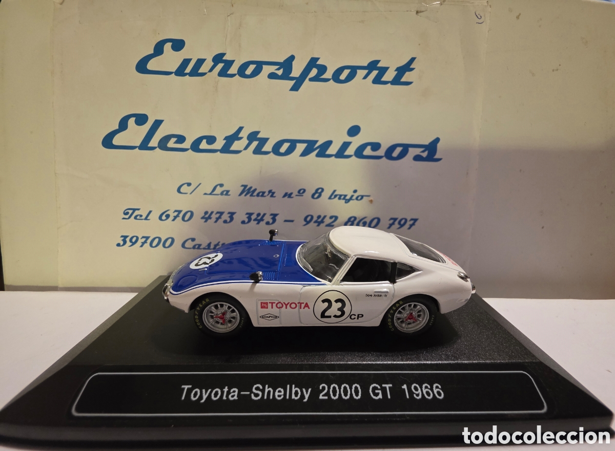Coches a escala: Toyota Shelby 2000GT 1966 escala 1/43