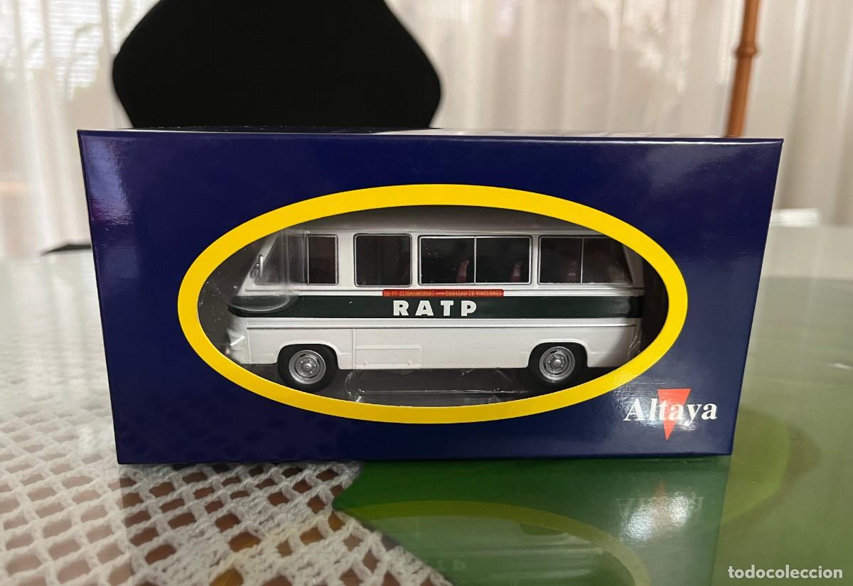 Coches a escala: Citroen CH14 Minibus RATP 1972 Altaya 1:43