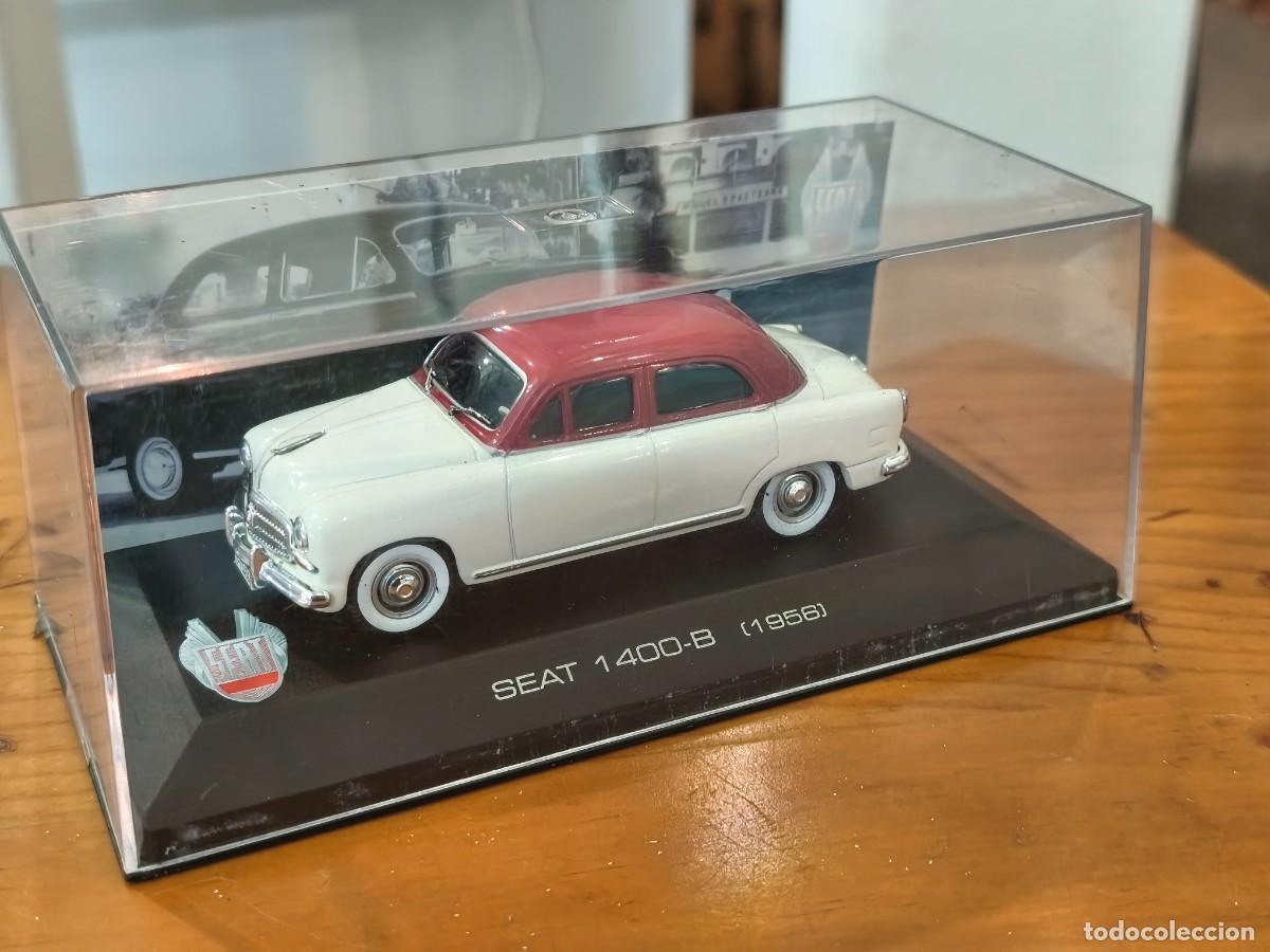 Coches a escala: Seat 1400-B (1956) Escala 1/43. IXO Altaya.