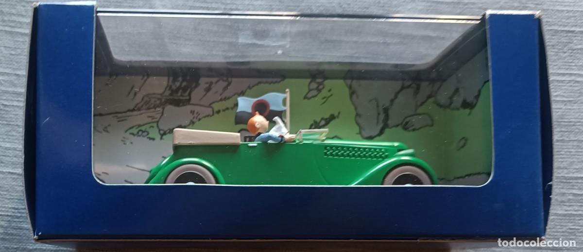Coches a escala: Tintin Coche Atlas 8 Ametralladora Oreja rota Ed. francesa