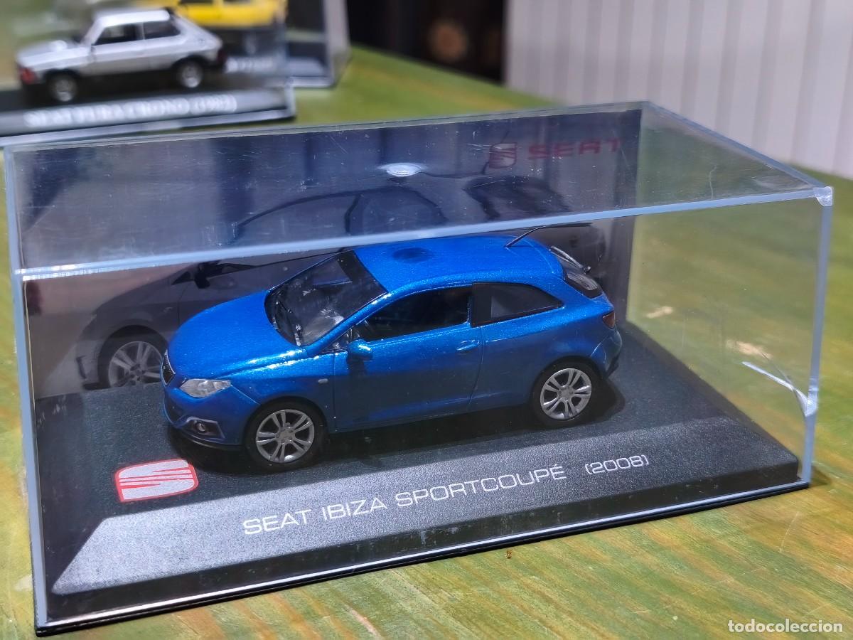 Coches a escala: Seat Ibiza SportCoup&eacute; (2008). Escala 1/43. IXO Altaya.