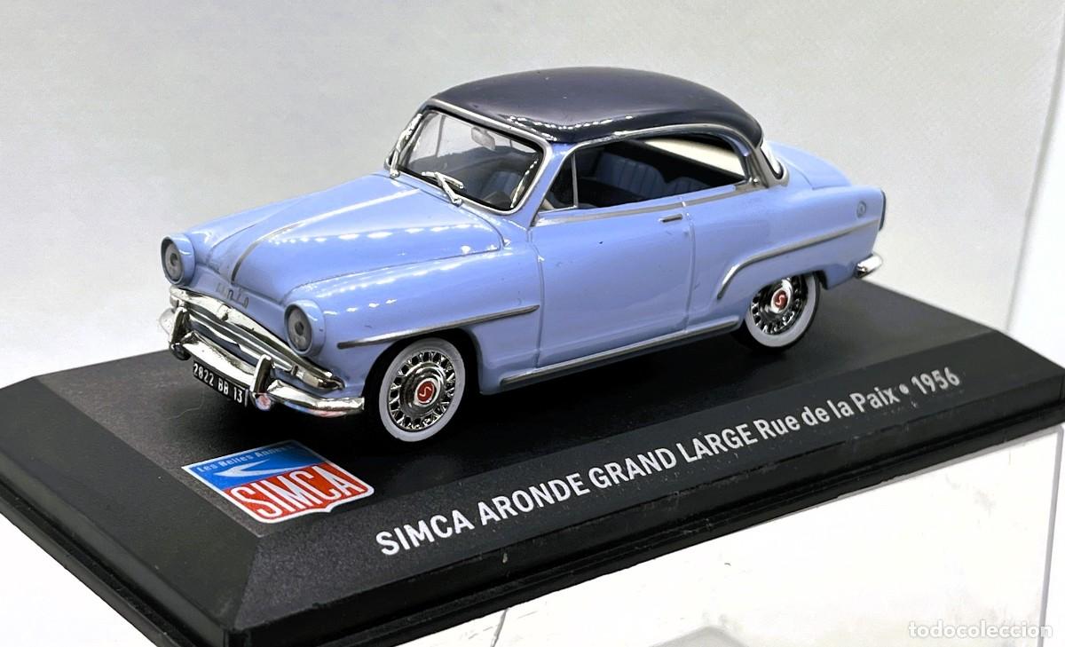 Voitures &agrave; l'&eacute;chelle: SIMCA ARONDE GRAND LARGE DE 1956, IXO NUEVO, ESC. 1/43 C/CAJA - FLA