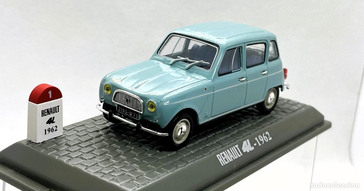 Coches a escala: RENAULT 4L DE 1962, U.HOBBIES, NUEVO, ESC. 1/43 C/CAJA - FLA