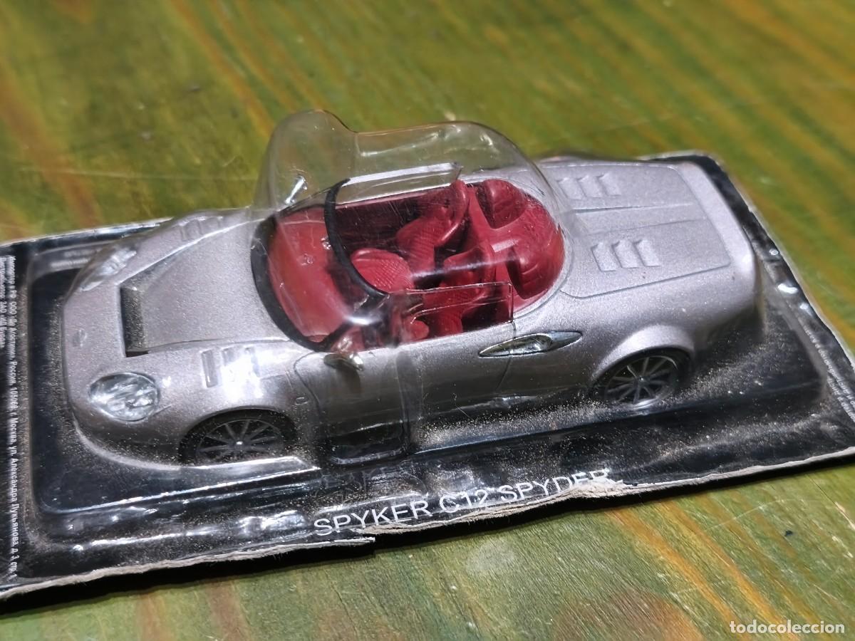 Coches a escala: Spyker C12 Spyder. Escala 1/43. DeAgostini.
