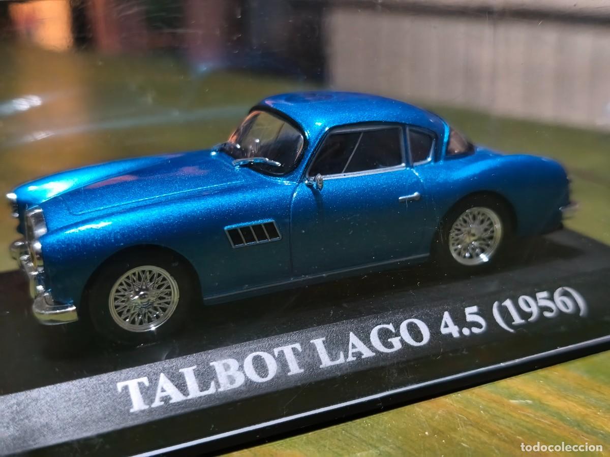Coches a escala: Talbot Lago 4.5 (1956) Blue Met. Escala 1/43. IXO Altaya.
